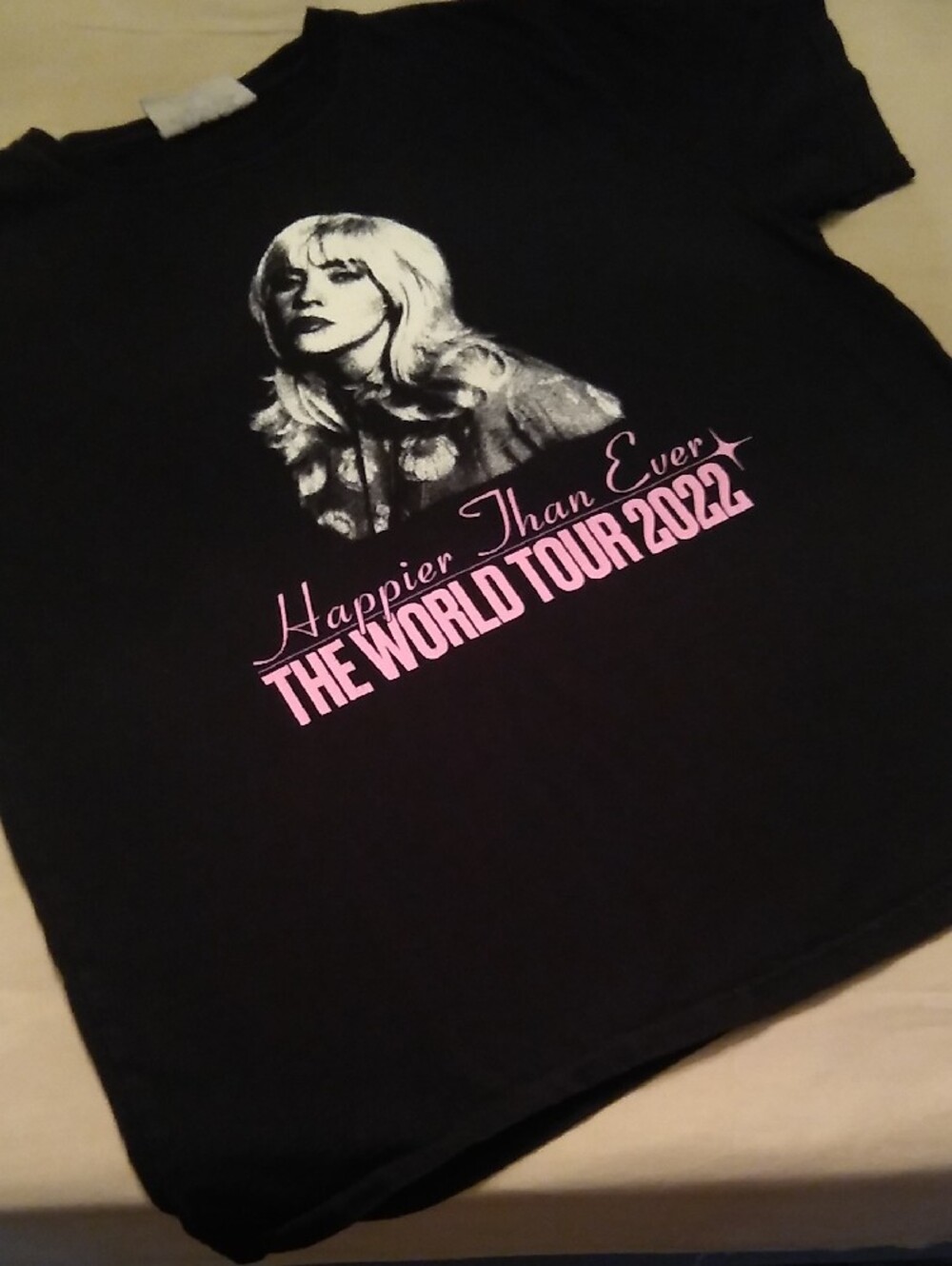 Billie Eilish World Tour 2022 T-Shirt - Picture 2 of 7